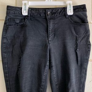 Ripped Black Skinny Jeans